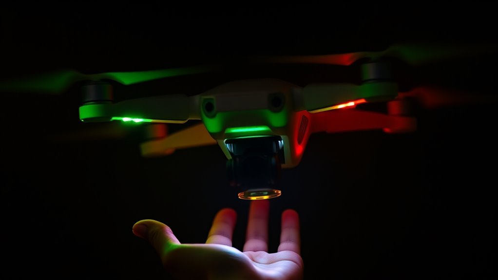 dji drone status indicators explained