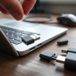 dongle attachment without ports