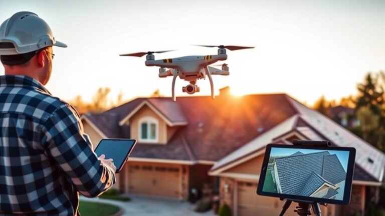 drone based roof measurement techniques