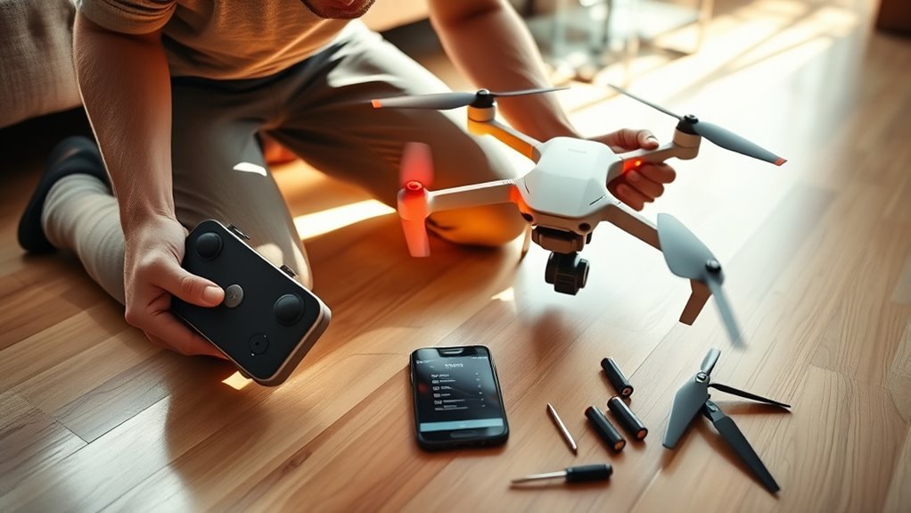 drone connection troubleshooting tips