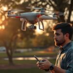 drone flight emergency response