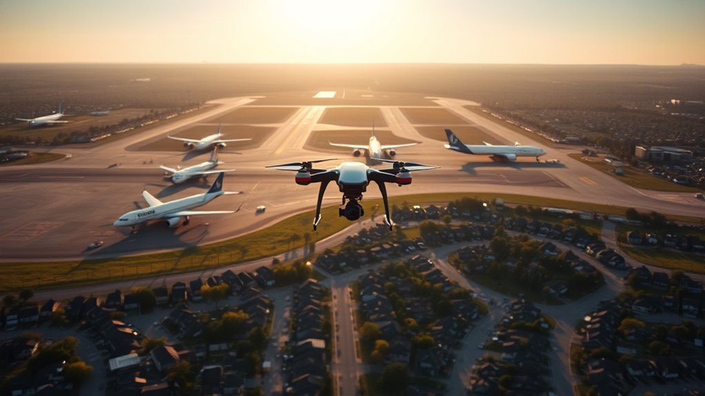 drone flight proximity regulations