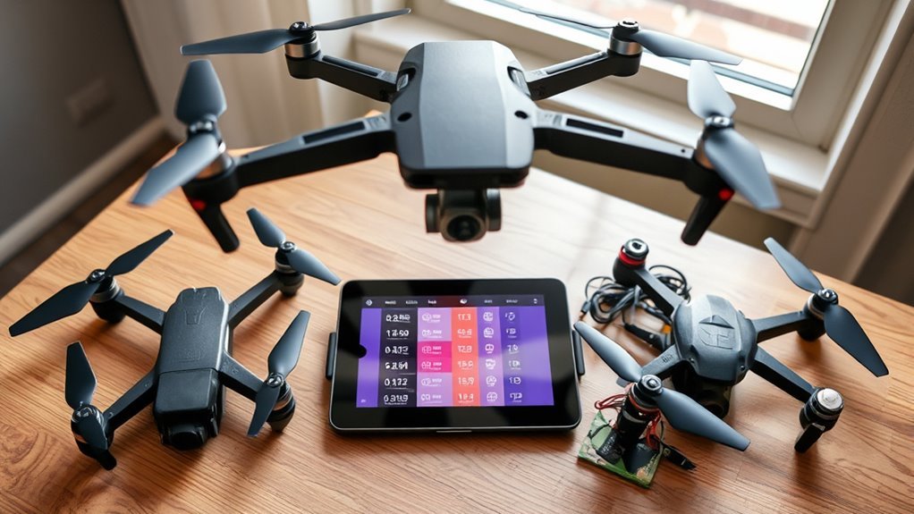 drone flight time comparison