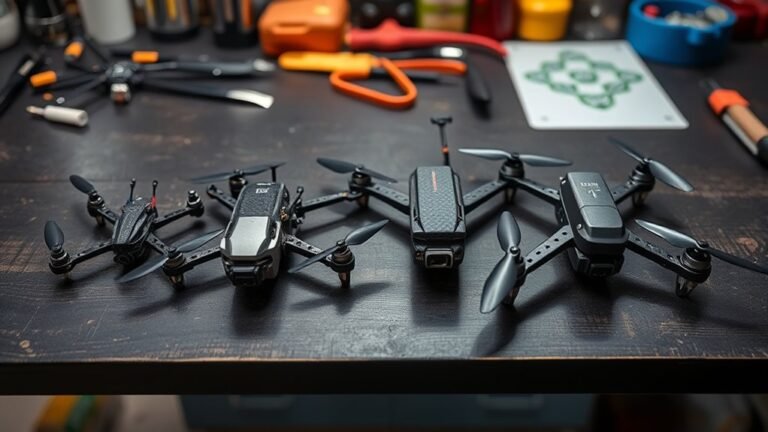 drone frame size comparisons