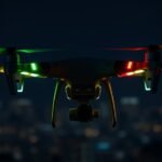 drone led status indicators