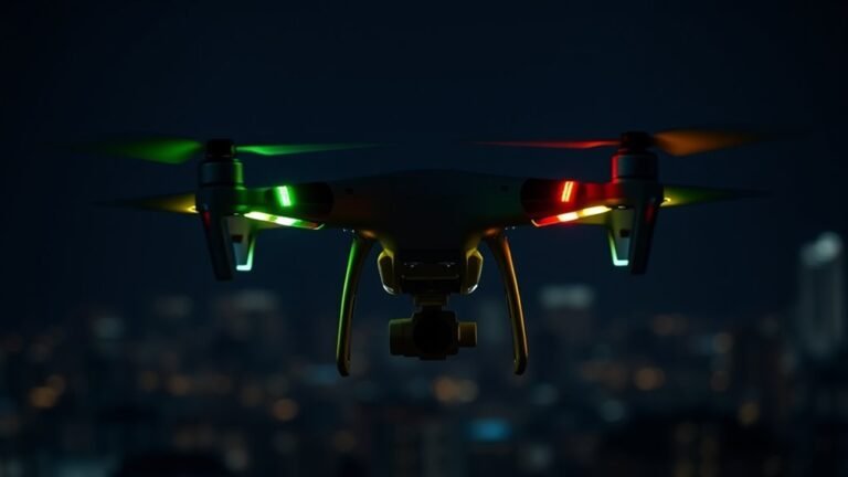 drone led status indicators