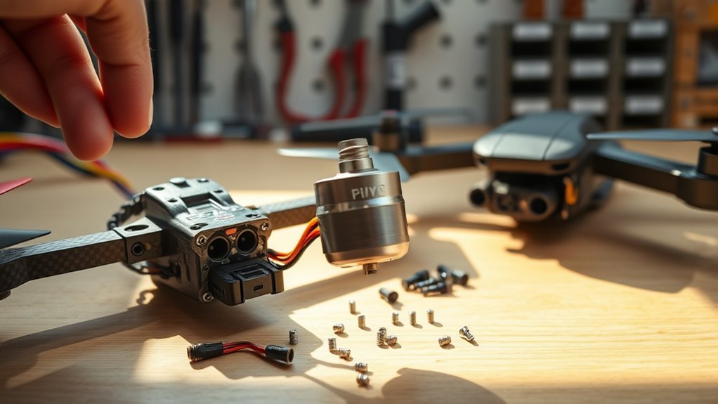 drone motor replacement costs