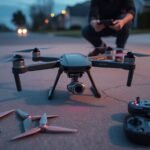 drone motors spin no lift