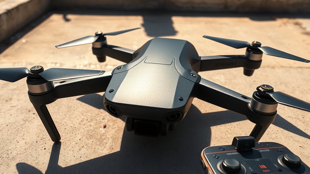 drone overheating warning signs