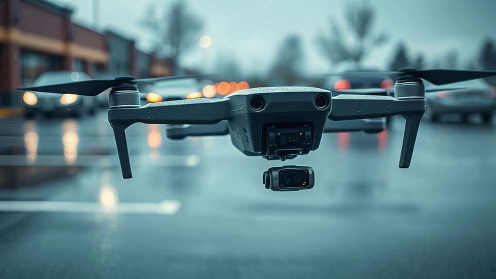 drone rain flight guidelines