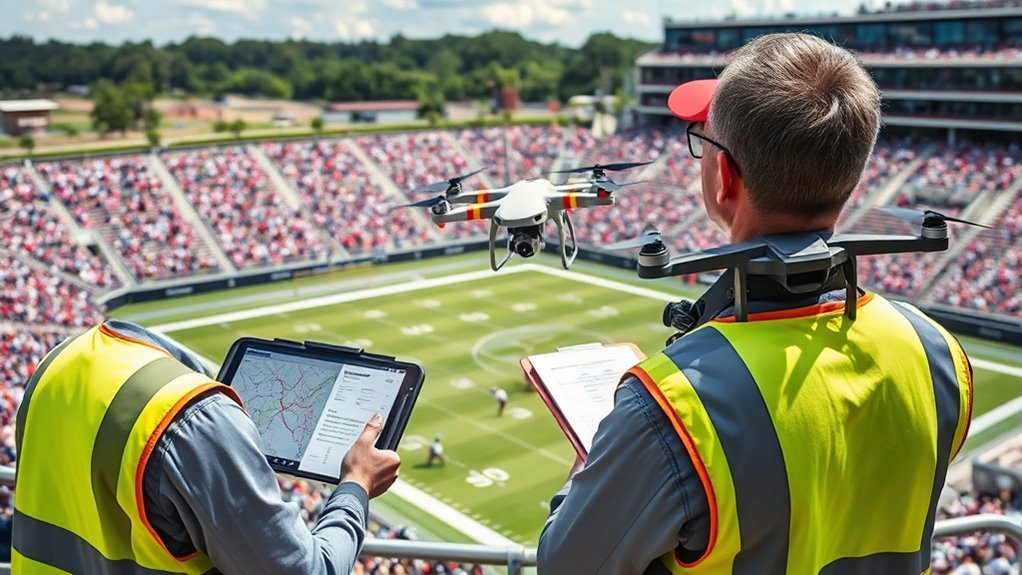 drone regulations for events