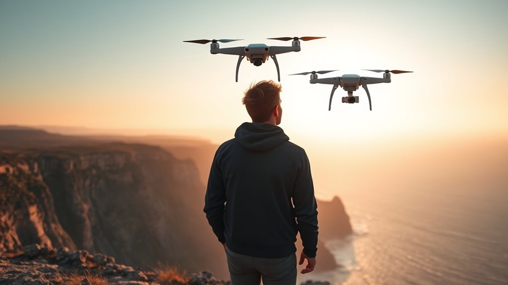 drone selfie setup tips