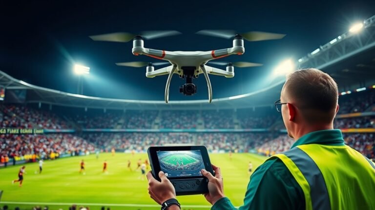 drone sports filming guidelines