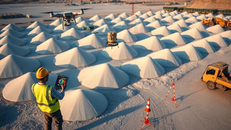 drone stockpile volume measurement
