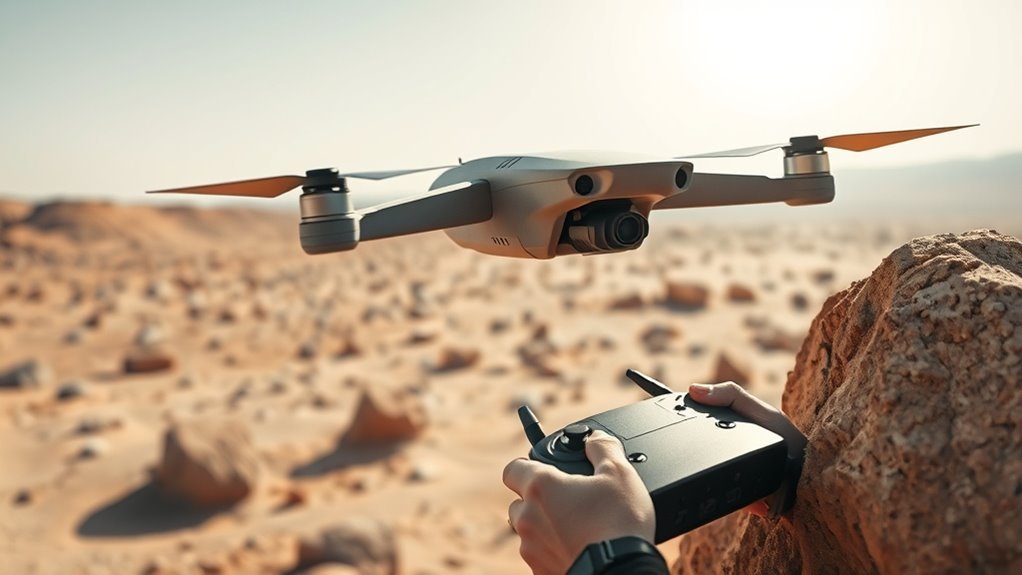 drones heat battery tips