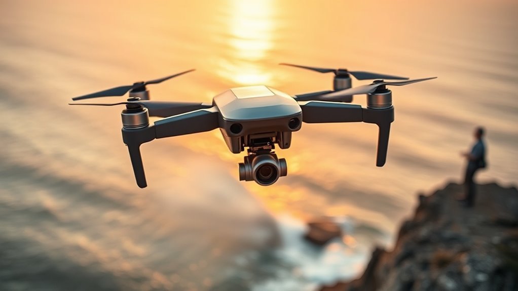 dual camera drone versatility