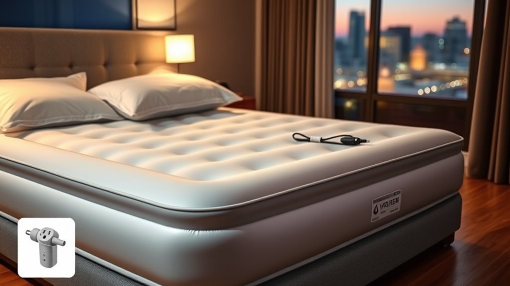 electric portable air mattress