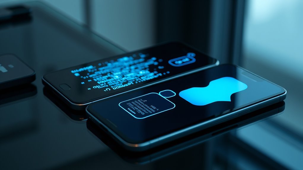 encrypted imessages displayed separately