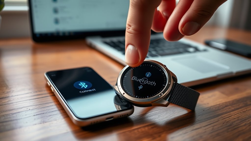 ensure bluetooth and app