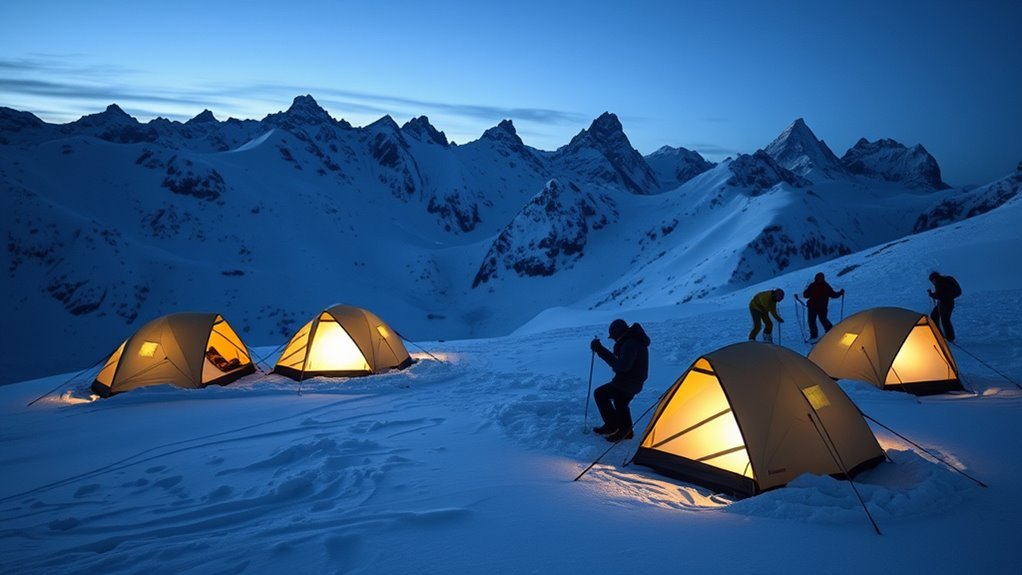 essential features for winter camping