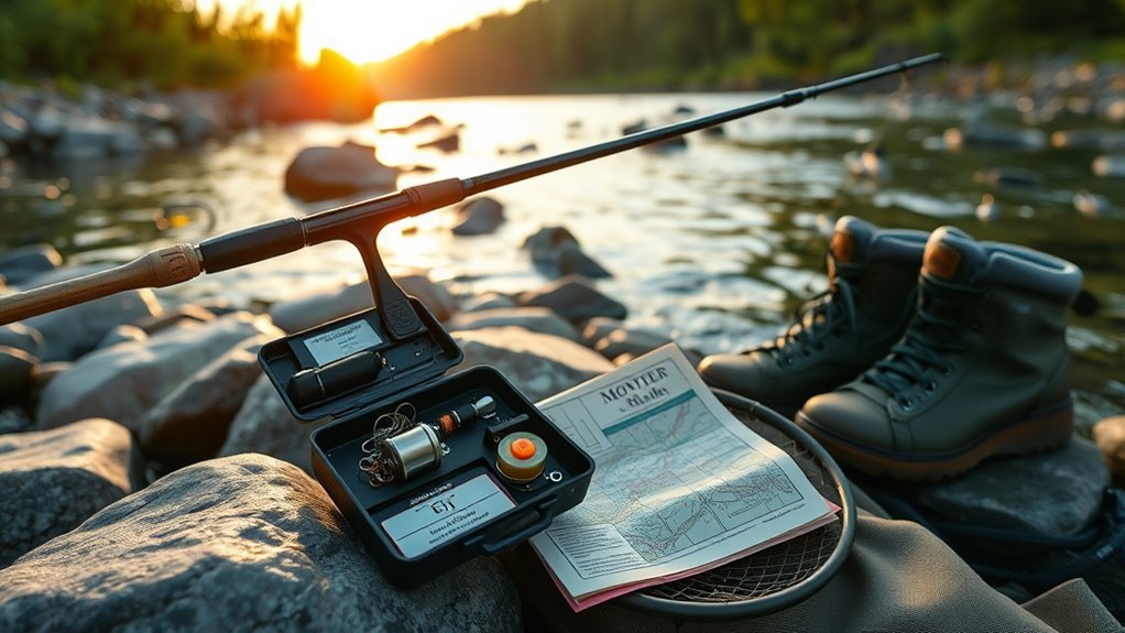 essential gear for river fishing