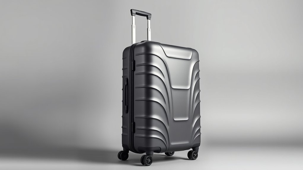 expandable american tourister suitcase