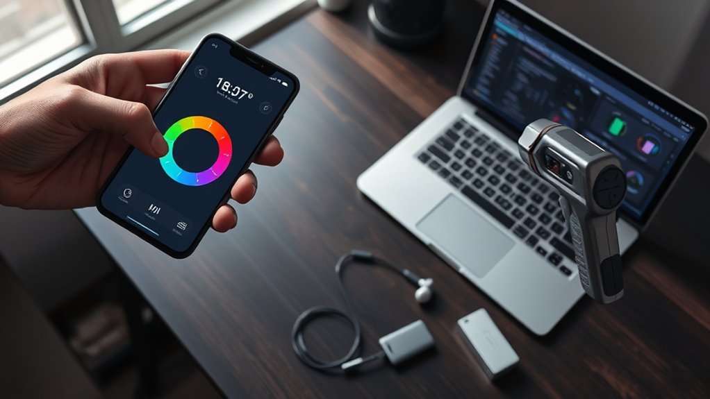 finding device temperature easily