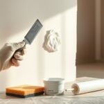fixing minor drywall dents