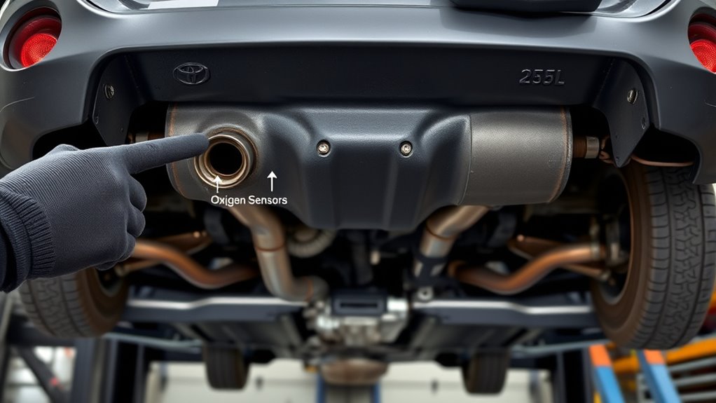 four oxygen sensors total