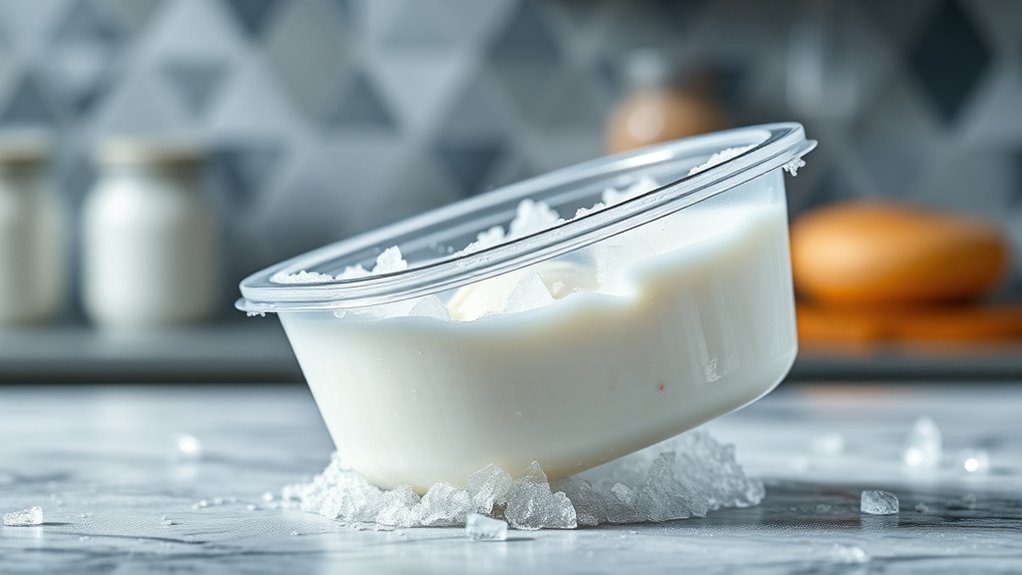frozen sloping lid considerations