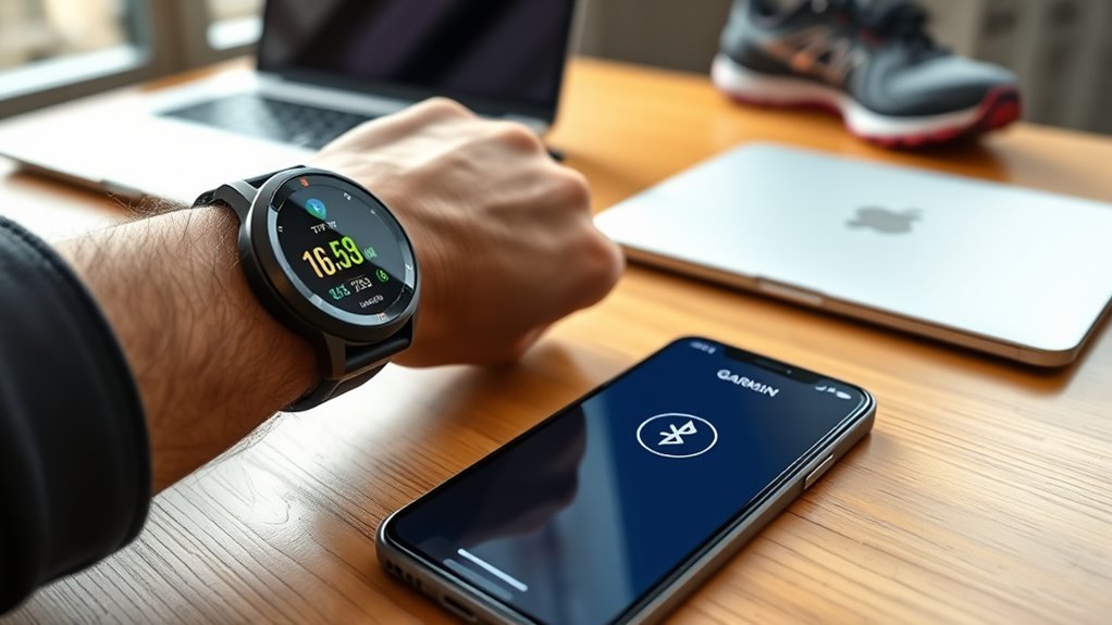 garmin watch compatible iphone