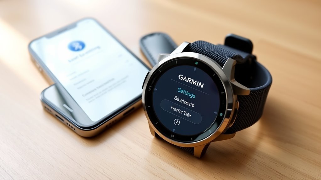 garmin watch enhances fitness connectivity