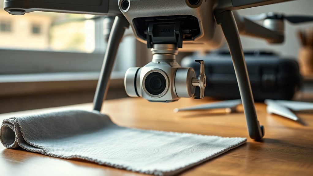 gimbal protection and maintenance