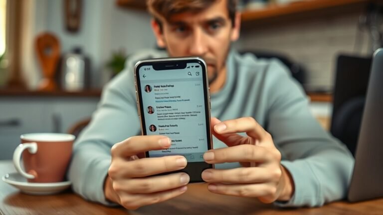 group text display differences