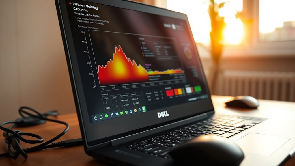 heat management in dell laptops