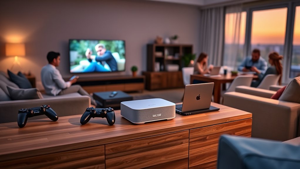 ideal for device heavy households