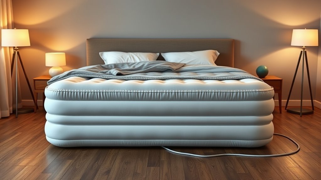inflatable 240volt bed guide