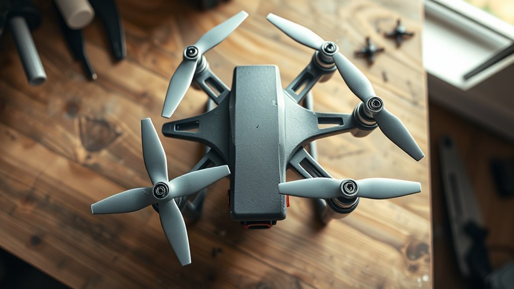 inspect and secure propellers