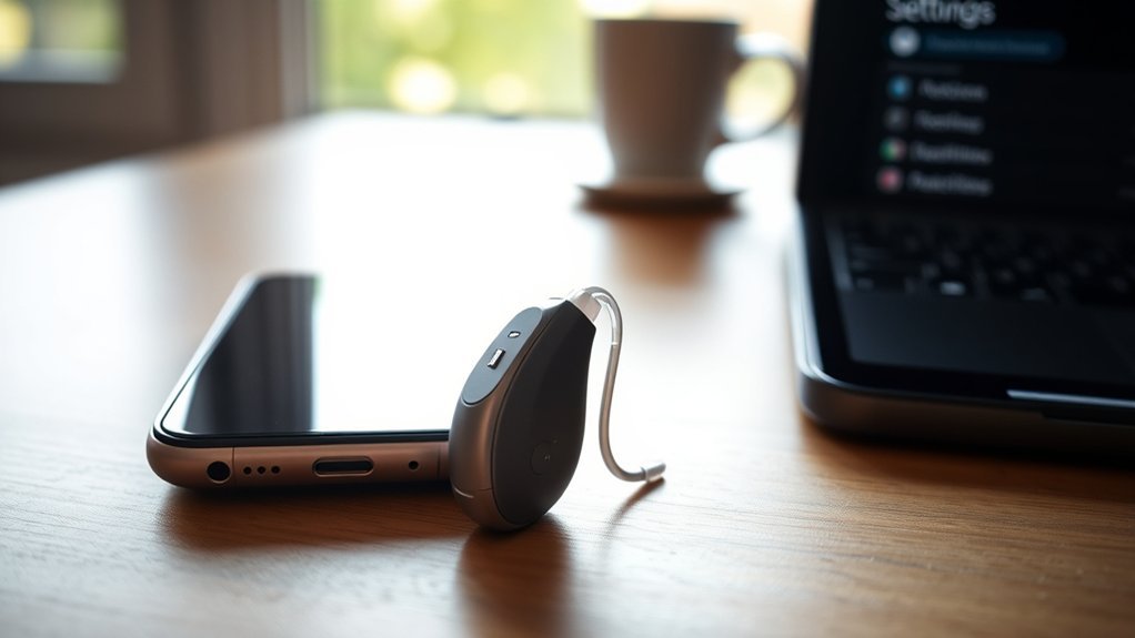 iphone compatible hearing aid features