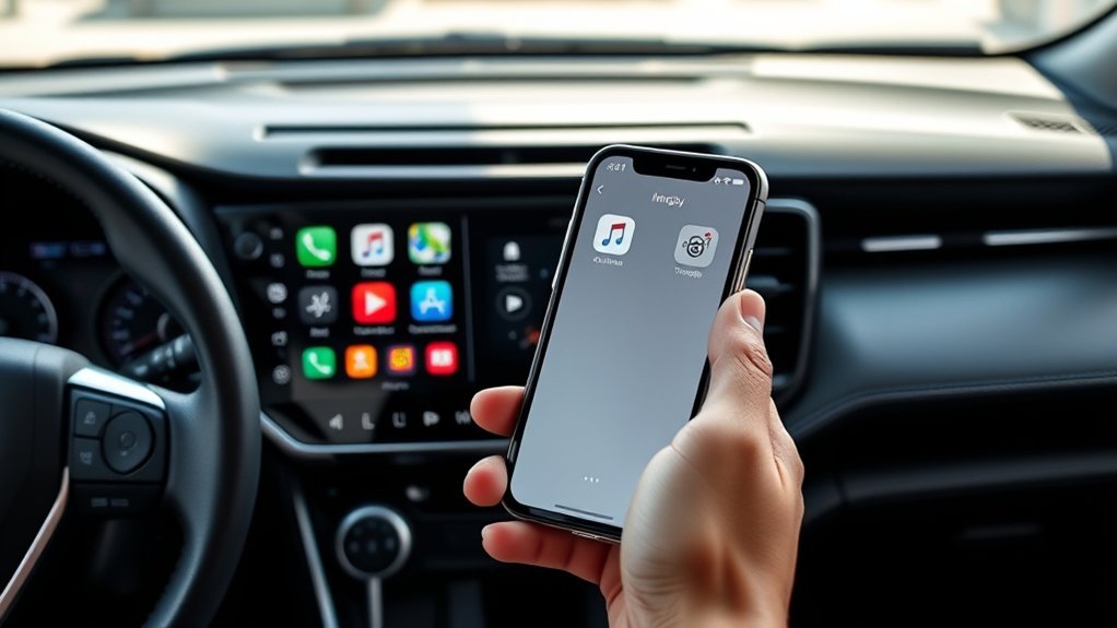 iphone rav4 carplay setup