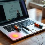 laptop temperature during tasks
