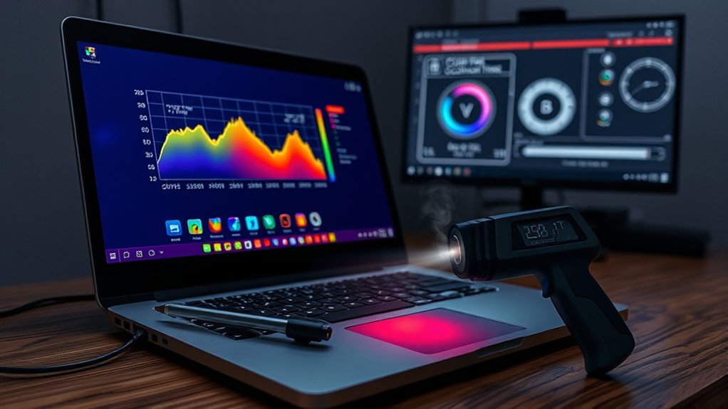 laptop thermal monitor accuracy
