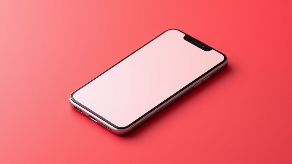 light red iphone explained