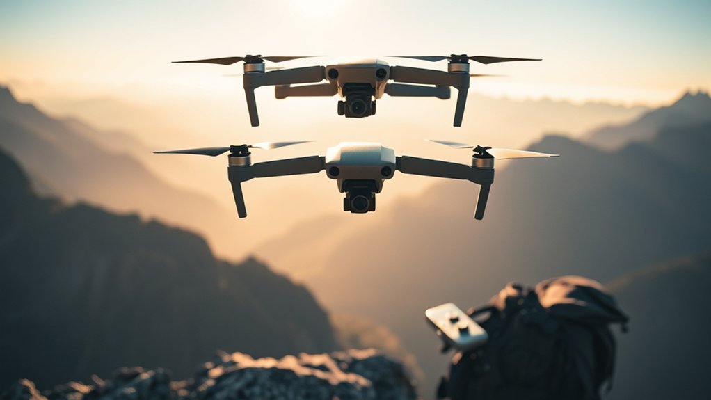 lightweight long range camera drone