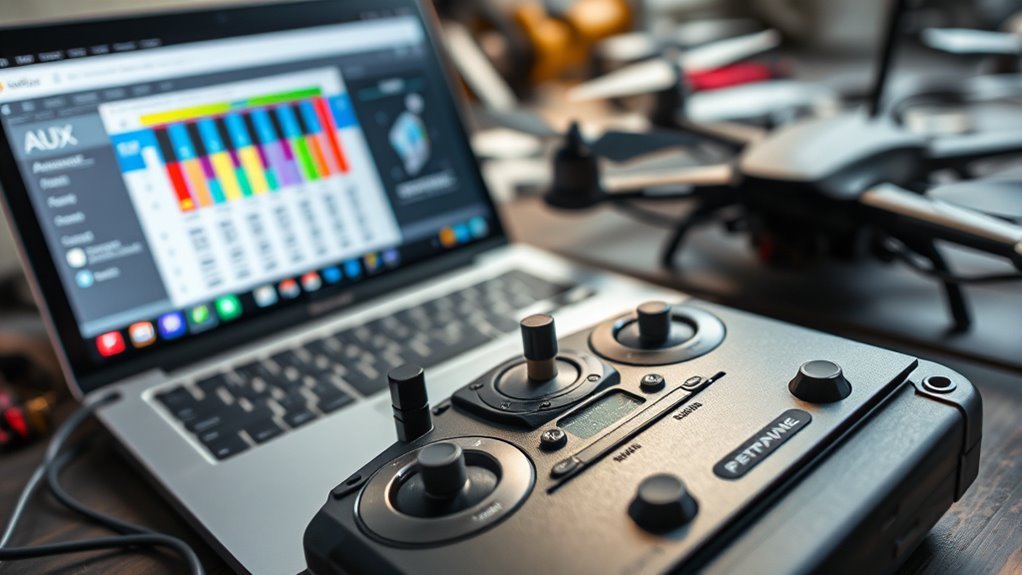 map aux channels correctly
