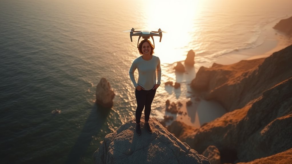mastering drone selfies