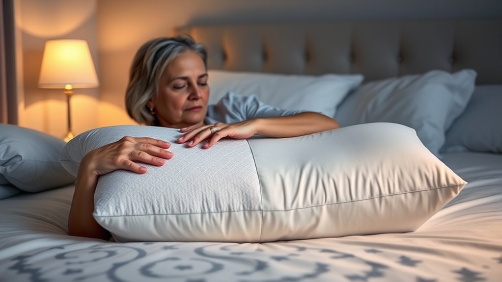 menopause pillow sleep orientation