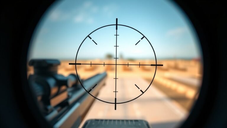mild machine gun reticles