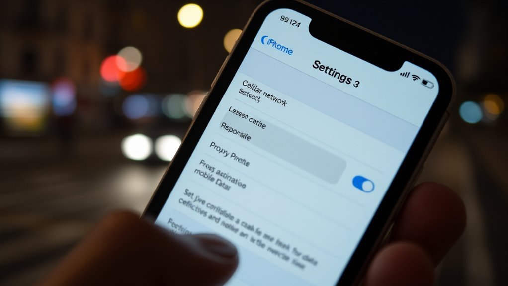 mobile data proxy limitations