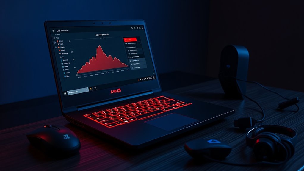 monitor amd laptop temperatures